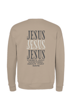 Jesus Jesus Jesus Drop Shoulder Sweatshirt