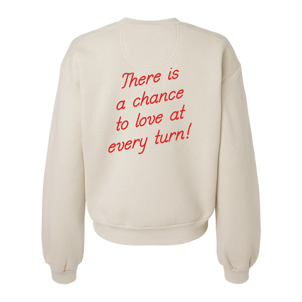 Chance To Love Boxy Women's Sweatshirt