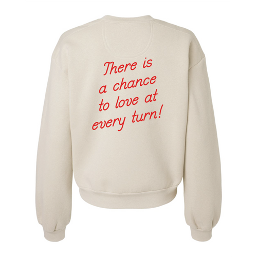 Chance To Love Boxy Women's Sweatshirt