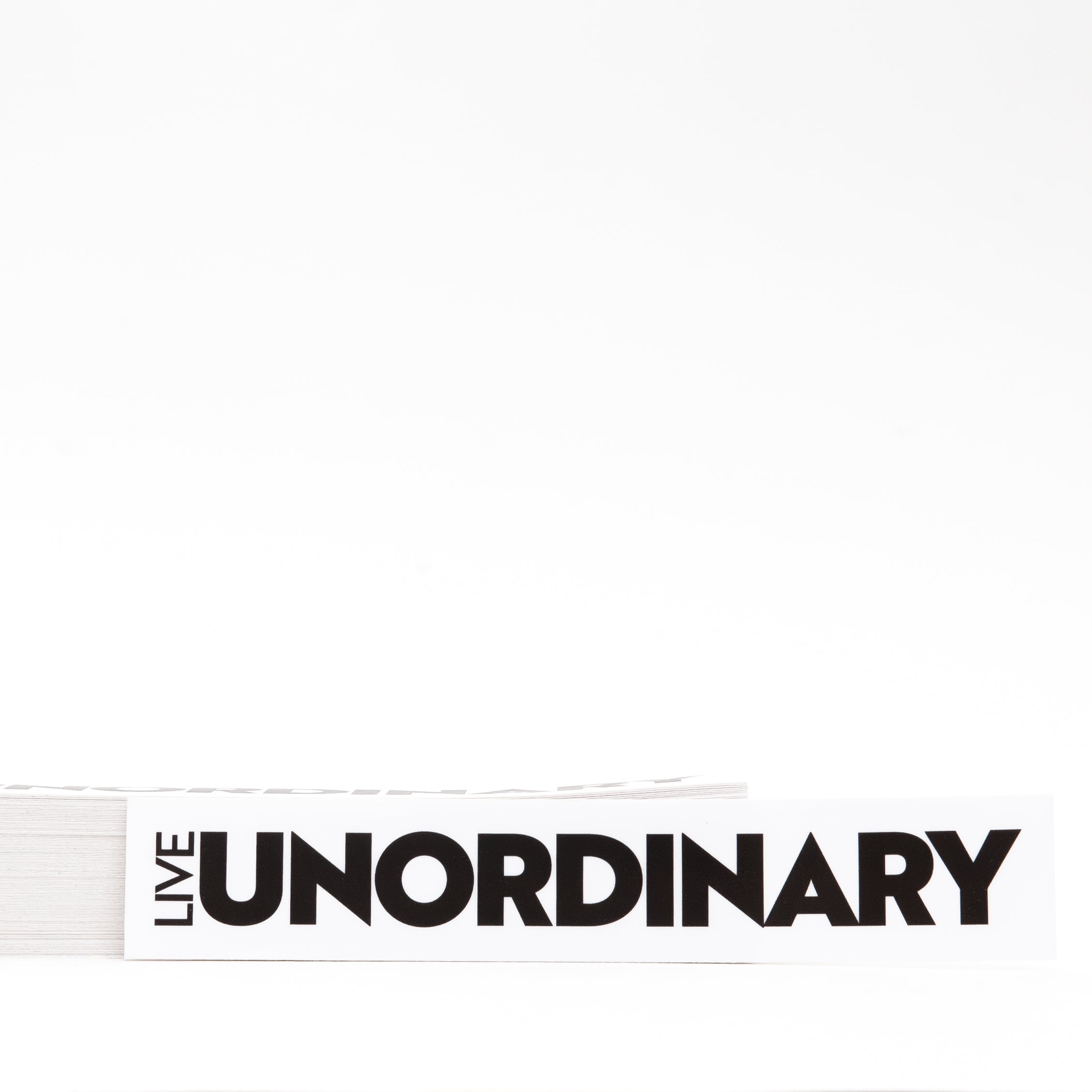 Live Unordinary sticker