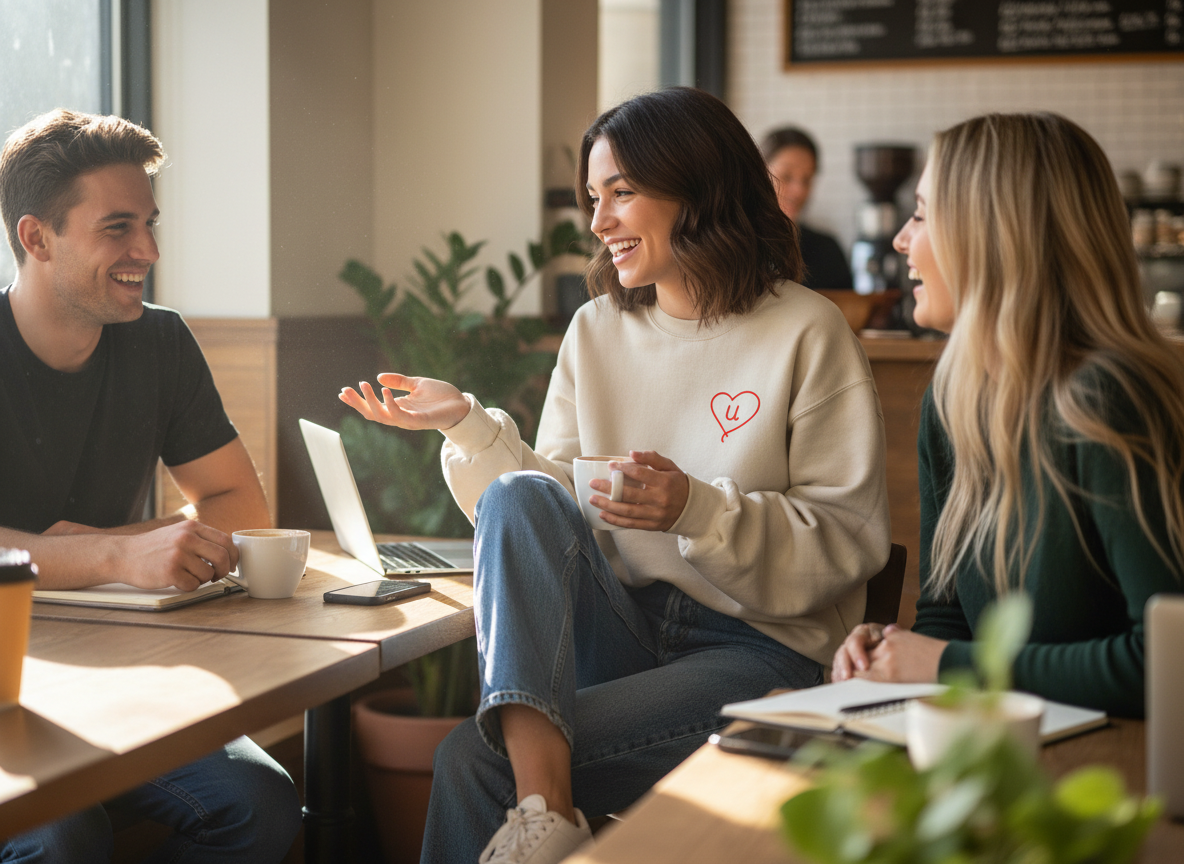 Chance To Love Boxy Women's Sweatshirt