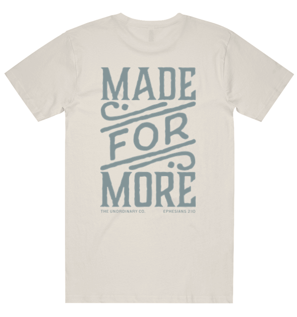 Made For More block shirt